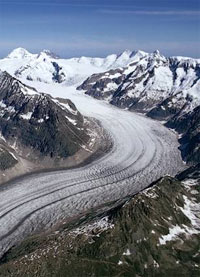 De Aletschgletscher