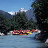 Raften op de Rhone